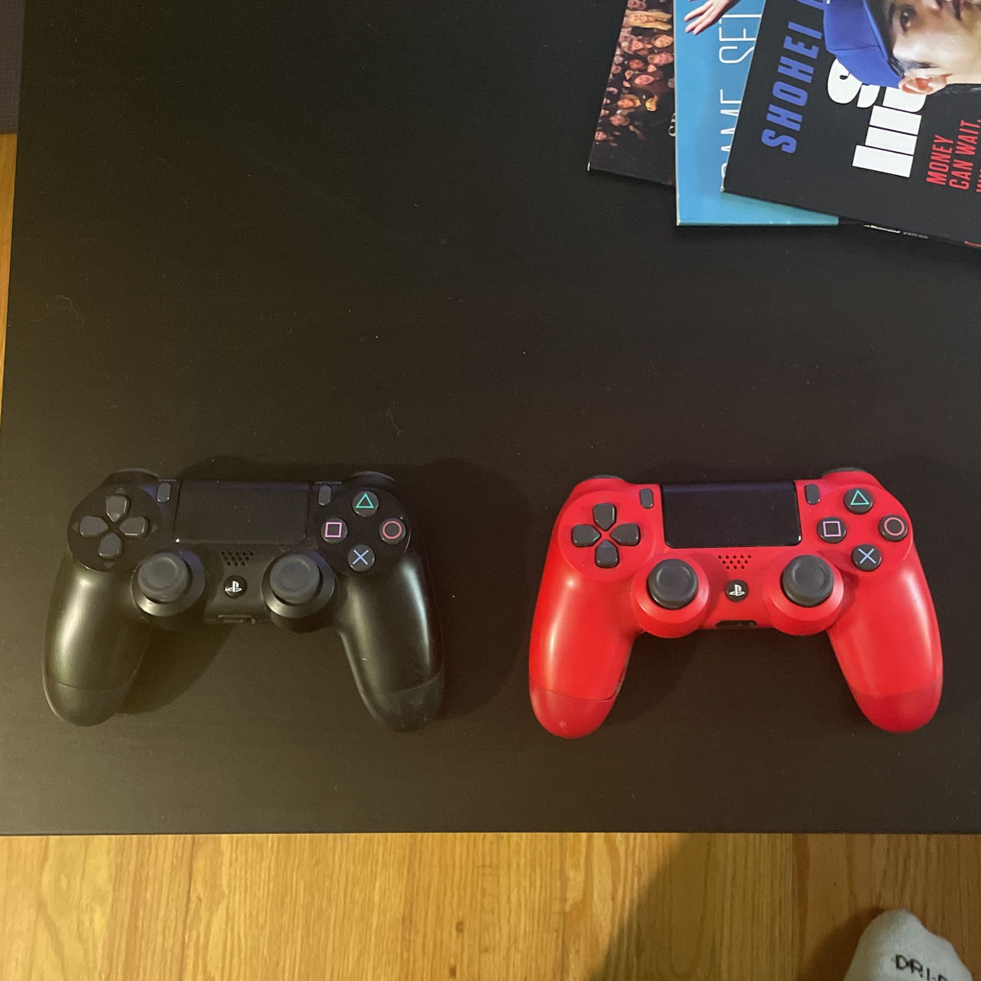 Two Ps4 Controllers