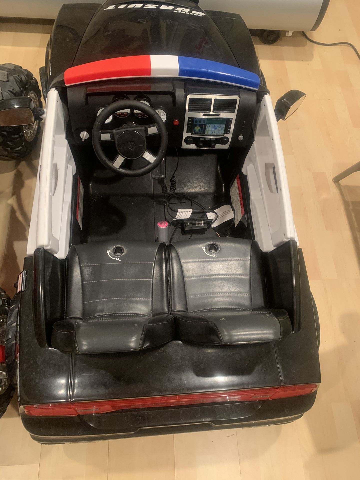 Electric Police Car