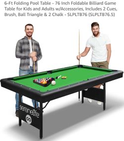 Pool table 6ft long