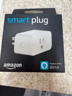 NEW UNOPENED  This is an Amazon Smart Plug, designed for voice-controlled home https://offerup.com/redirect/?o=YXV0b21hdGlvbi5JdA== is explicitly mark