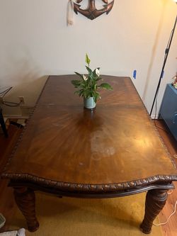 D553-35 Ashley Furniture North Shore - Dark Brown Rectangular Dining Room Ext Table