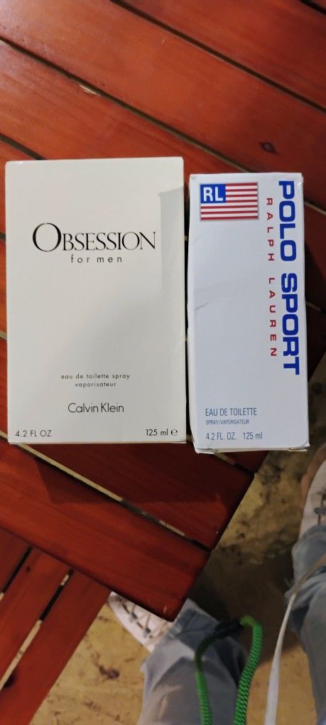CK Obsession & polo Sport