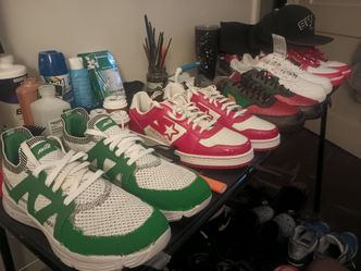 Custom shoes  size 13