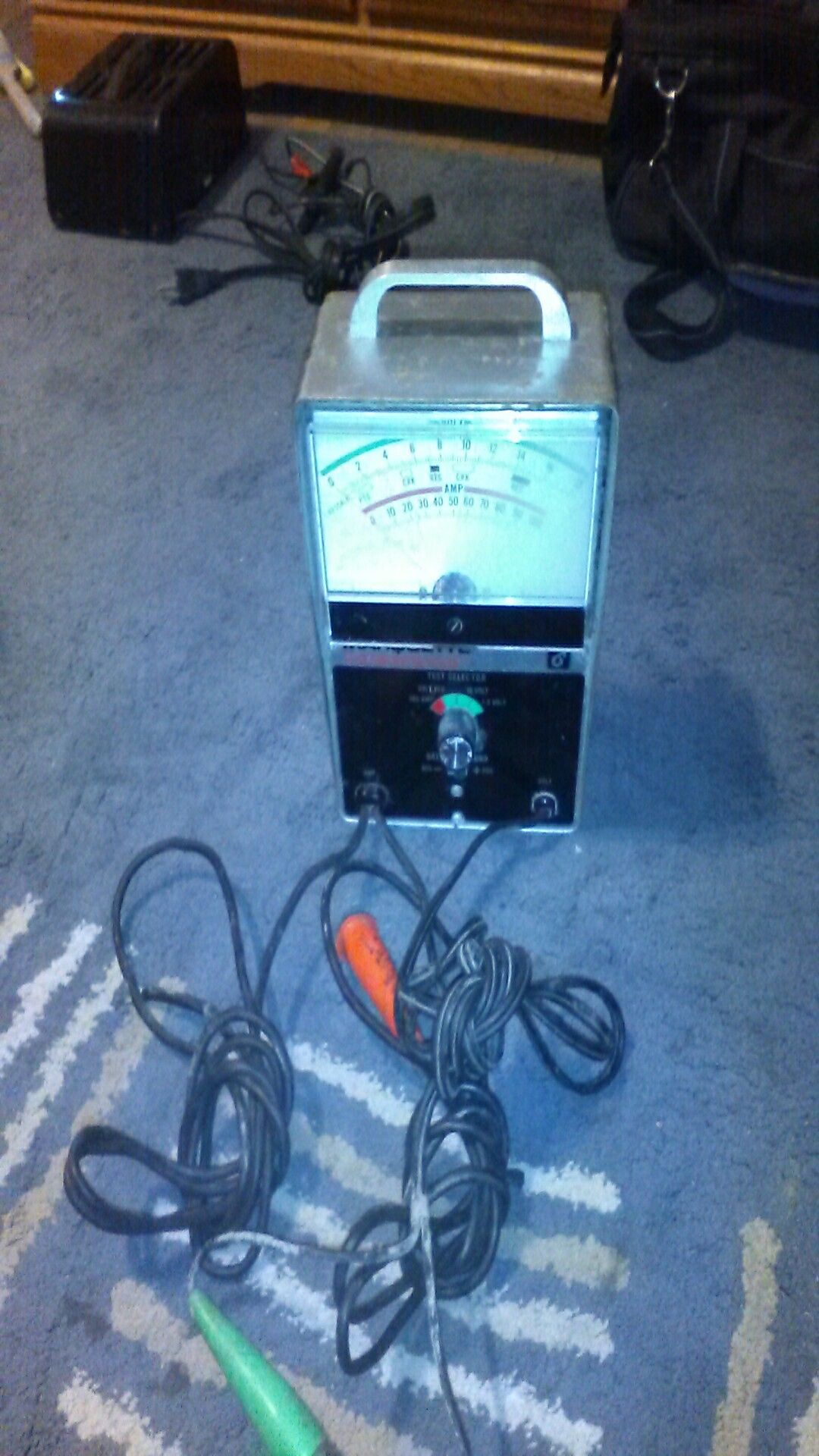(Marquette- 41-210 -Amp-Volt -Reg- Tester )-Works Great-$40.00- Pick Up-Westside-3764 Rockville Road- Indpls Ind-