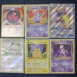 2016-2017 POKÉMON RARE LOT OF SIX