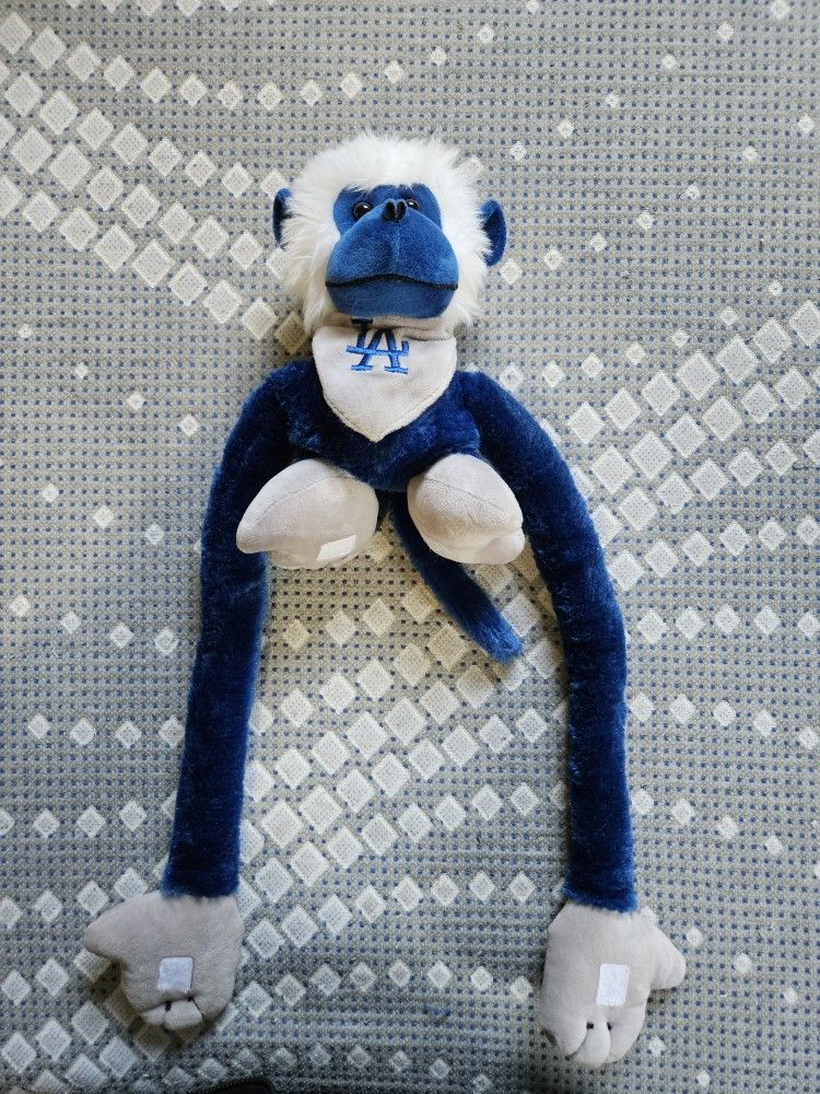Los Angeles Dodgers Plush Slider Rally Monkey Forever Collectibles