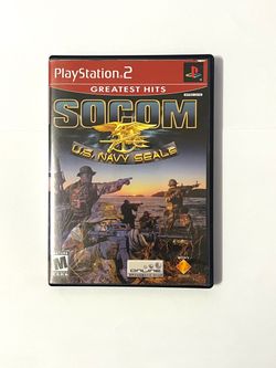 SOCOM U.S. Navy SEALs Greatest Hits (Sony PlayStation 2, 2003)  Complete