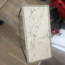 Table Coffee Table White Marble 
