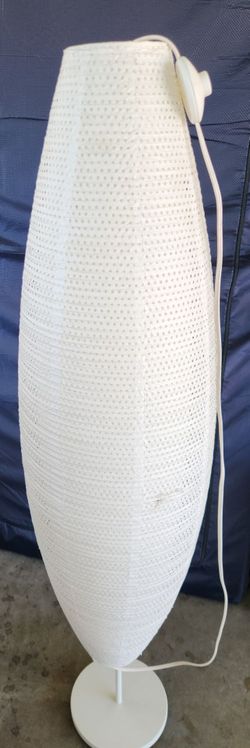 Paper floor lamp
