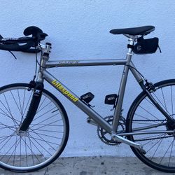 52. Cm. Litespeed Saber Titanium Road Bike. Carbon Fiber Forks. 