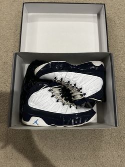 Jordan’s retro 9’s UNC Blue