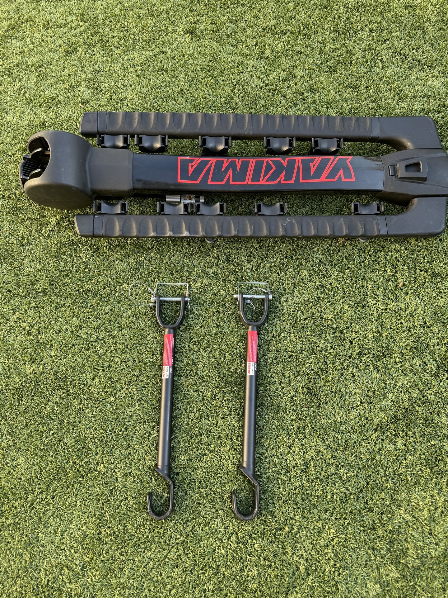 Yakima 5 Bike Rack With 2 Bike Cross Supports