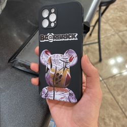 High Quality iPhone 12pro Soft Case Bearbrick 