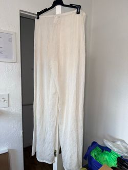 SIZE LARGE - swimwear cover up pants