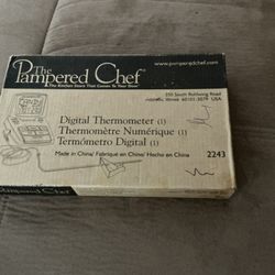 Pampered Chef #2243 Digital Thermometer Candy, Meat, Frying