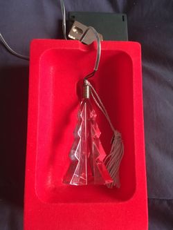 Illuminated Christmas tree ornament