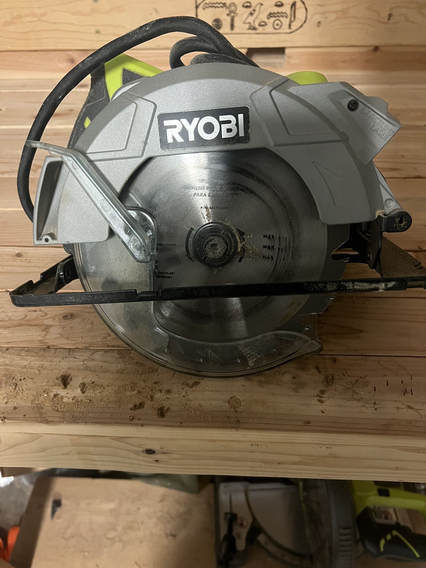 Ryobi 7 1/4in Circular Saw (corded)