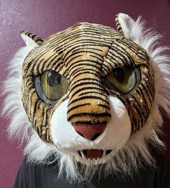 Halloween Costume Tiger Head