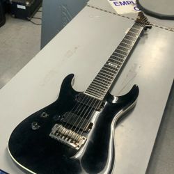 Black ESP Horizon E-11 Electric Guitar W/ White Trim