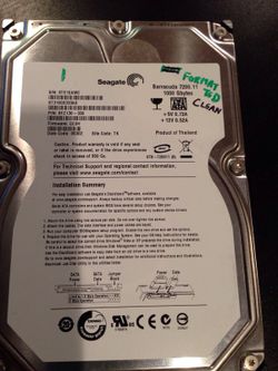 1TB Seagate Barracuda 7200.11