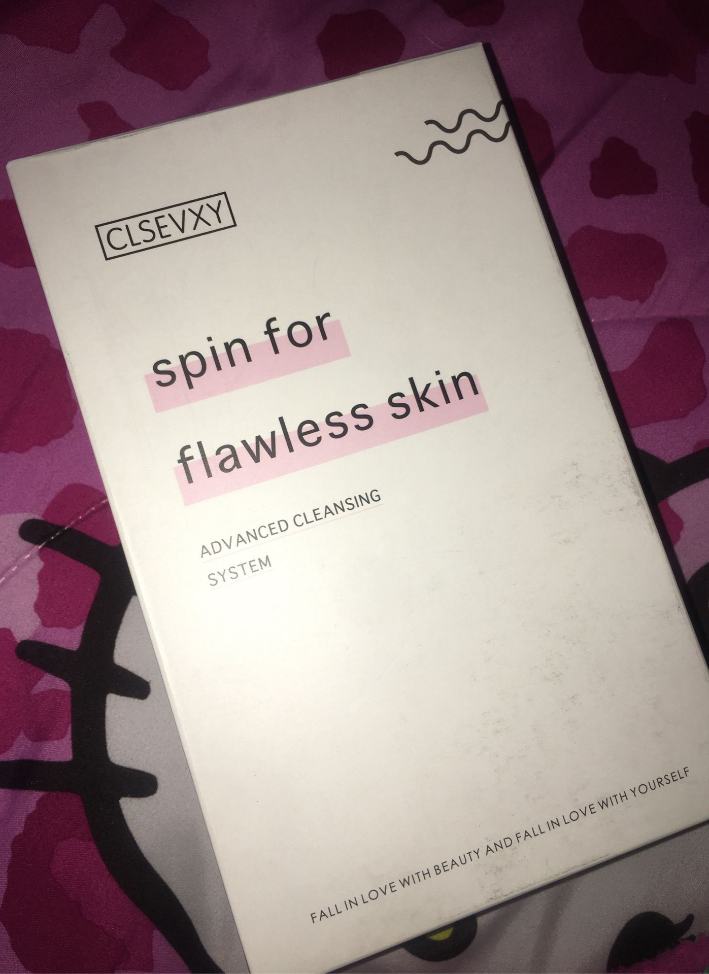 Spin for flawless skin