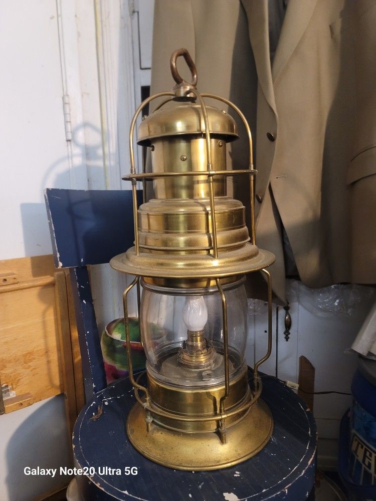 Vintage Brass Lantern