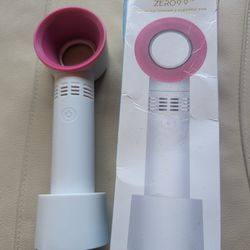 Bladeless Fan USB C Rechargeable Handheld Dyson Style Cordless Kid Safe Blade Free Mini Portable Air Blower Li-ion Battery Powered Wireless Cooler REi