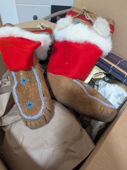 Vintage native American Mukluks