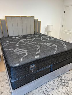 Queen Size Mattress Pillow Top New