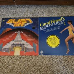Blast Off And Carol Hensel's Exercise And Dance Volume 2 Vinyl Records