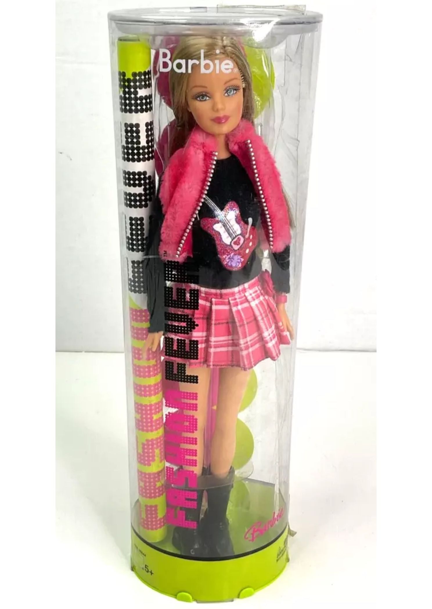 Mattel Fashion Fever Barbie Doll With Poster