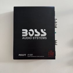 R1100m MOSFET MONOBLOCK POWER AMPLIFIER BOSS AUDIO SYSTEMS