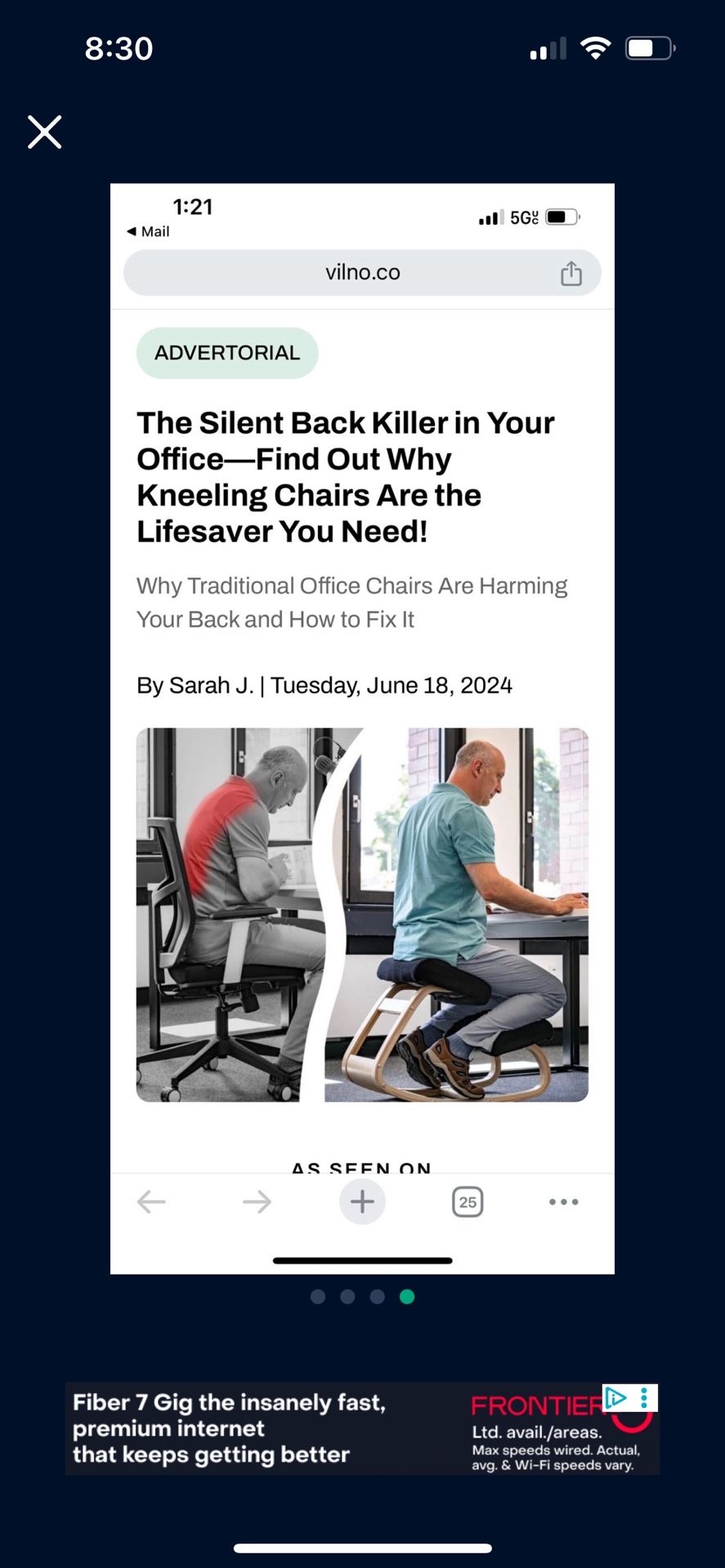 Posture Rocking Chair