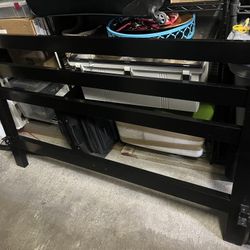 Full Size Bed With Base And Rails And Footboard