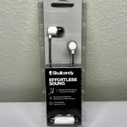 New! Skullcandy Wired Earbuds with Mic 