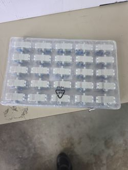 LC FIBER OPTIC DUPLEX COUPLER- 25PC SM- 25C MM