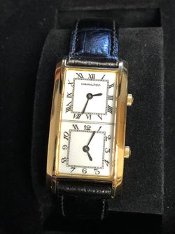 Vintage Hamilton Dual Time Zone Men’s Watch - rare