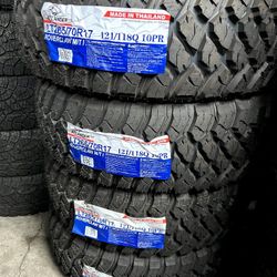 LT265/70/17 M/t New Tires #4 Atlander Mount & Balance // 4 llantas nuevas Instaladas Y Balanceadas