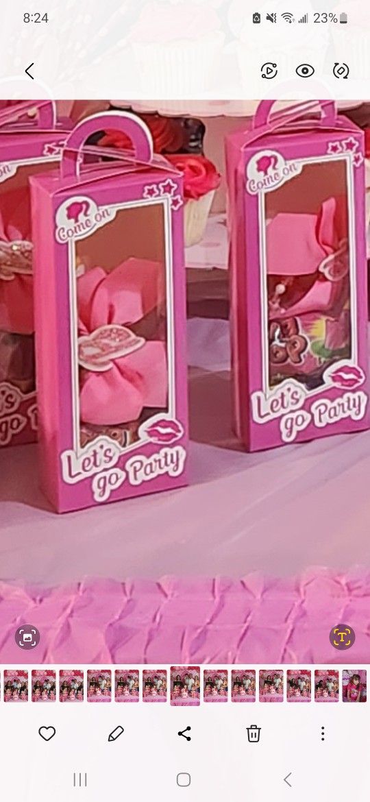 Barbie Gift Favor Bag