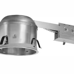 HALO H27 6 in. Aluminum Recessed Lighting Housing for Remodel Shallow Ceiling Insulation Contact Air-Tite (6-Pack)