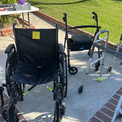 Wheel chairs , walkers and comodes