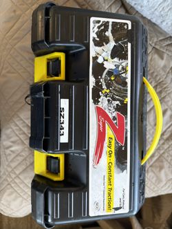 BNIB TIRE CHAINS - SCC SZ343 Shur Grip Super Z Passenger Car Tire Traction Chain