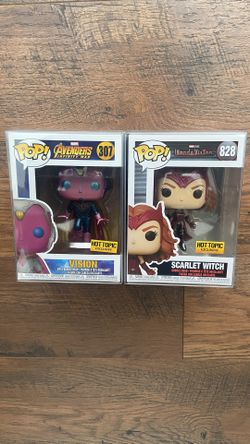 Vision & Scarlet Witch Funko Pop Lot (Hot Topic)