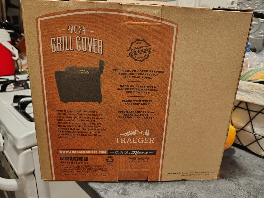 Traeger Grill Cover - Pro 34