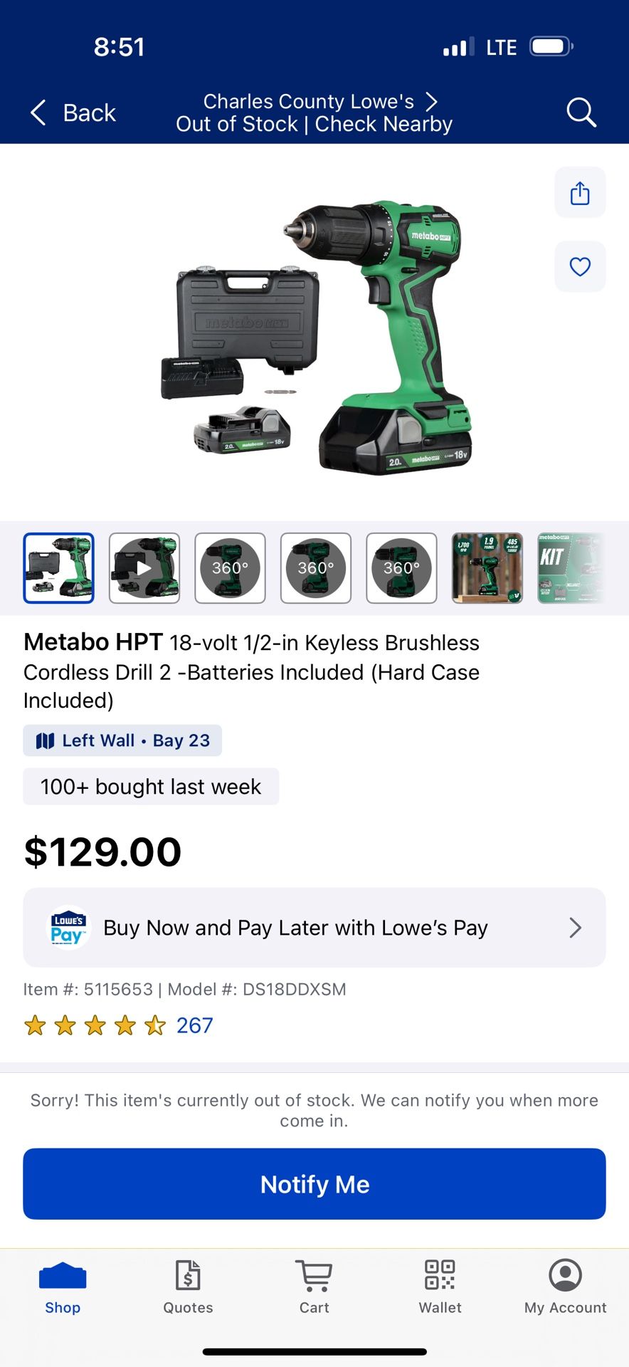Metabo HPT 18-volt 1/2-in Keyless Brushless Cordless Drill 2