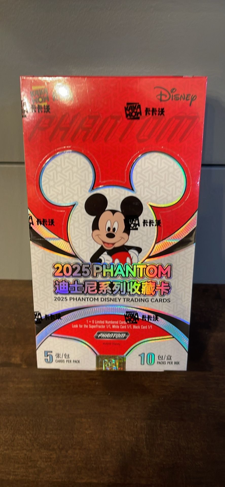 2025 Disney Phantom Cards Hobby Box!  