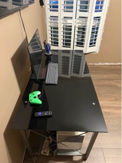 Glass Desk
