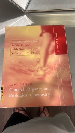 Study guide essentials of general organic and biological chemistry