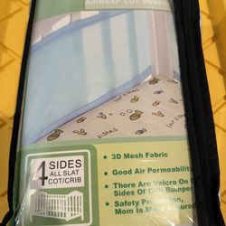Air wrap Crib Bumper