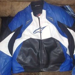 Alpine leather jacket